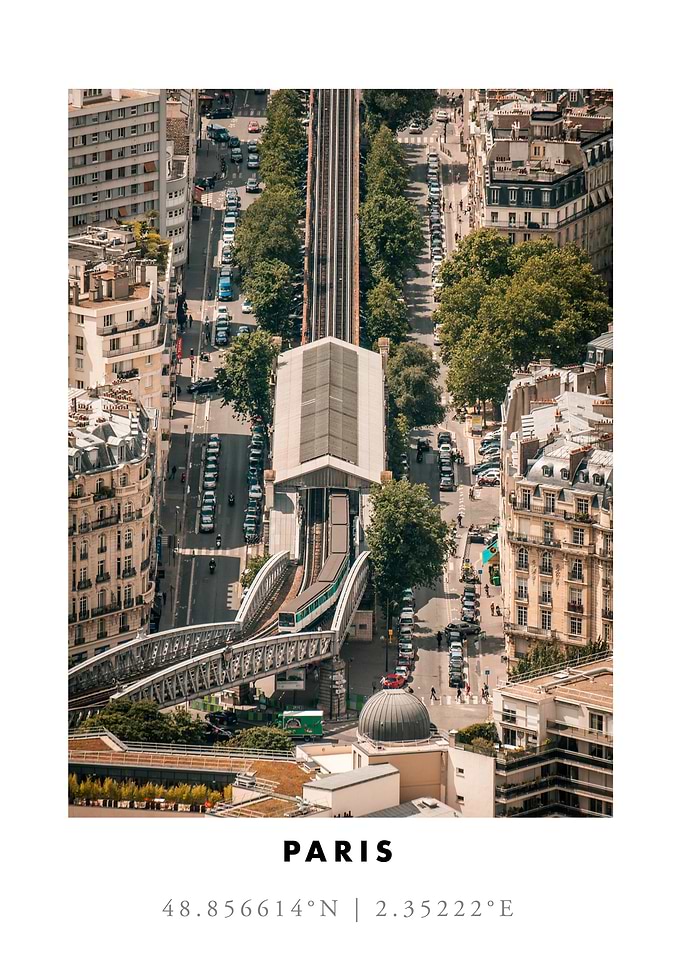 Paris Aerial View