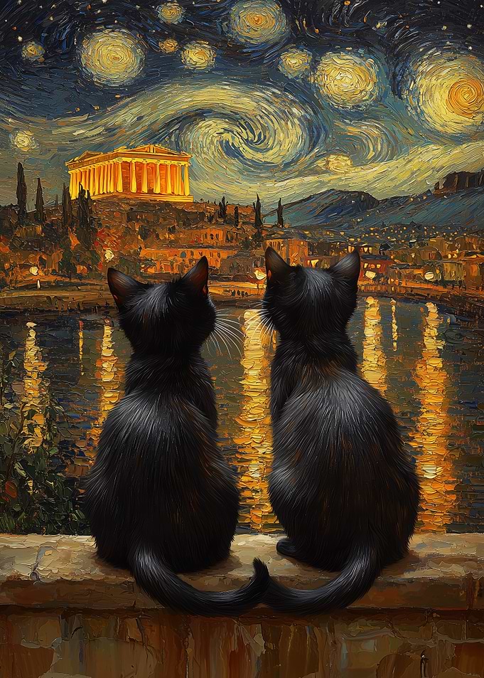 Cats At The Acropolis