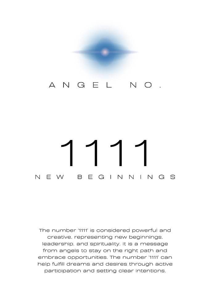 Angel Number 1111