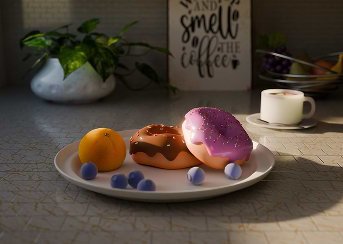 Donuts and Coffee