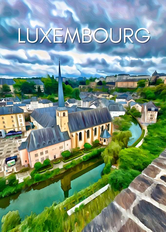Luxembourg Cityscape