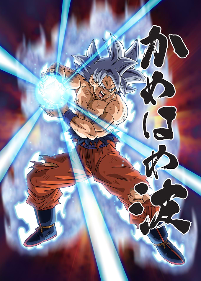 Goku Unleashing Kamehameha