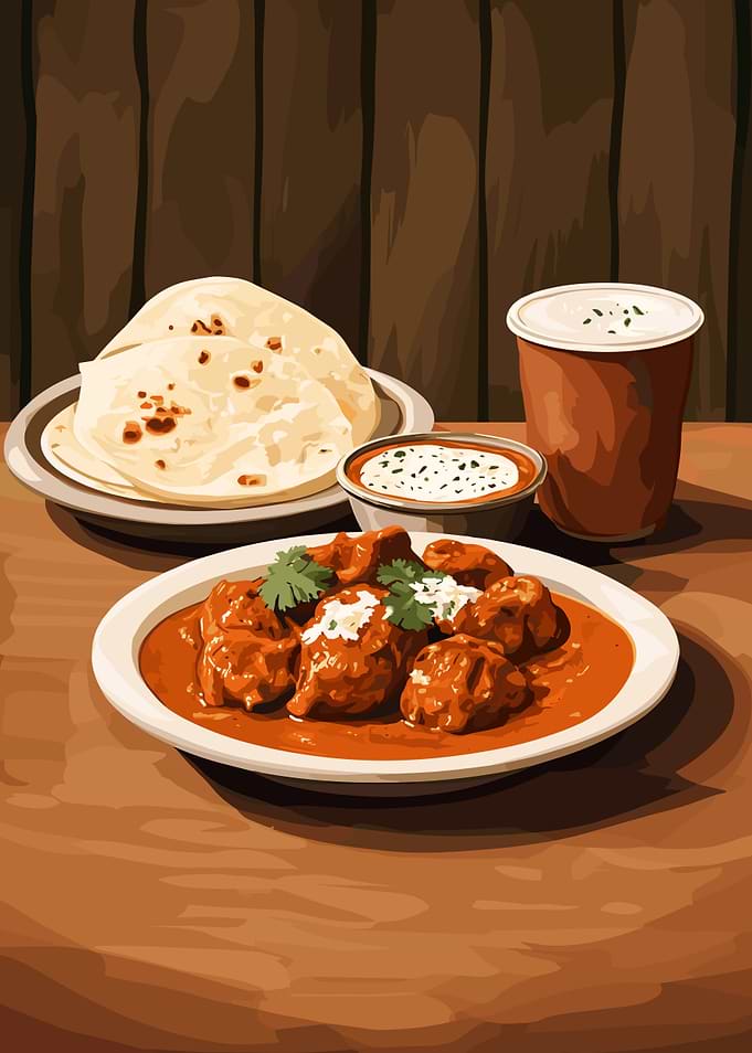 Indian Food Platter