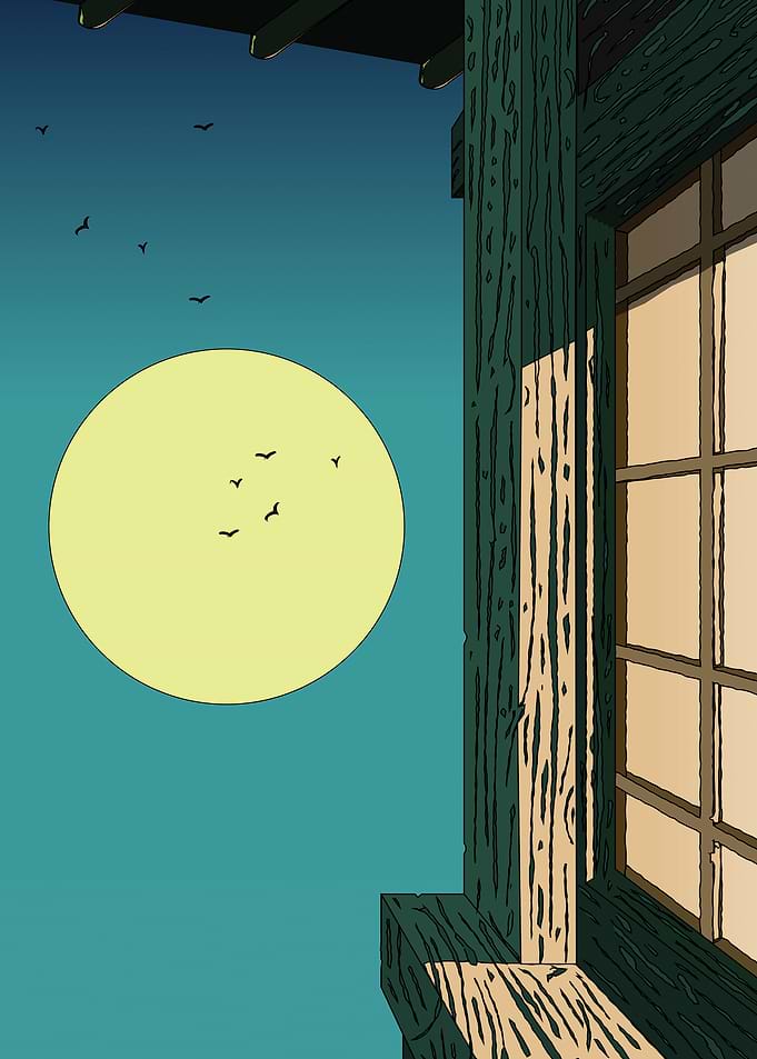 Full Moon Window