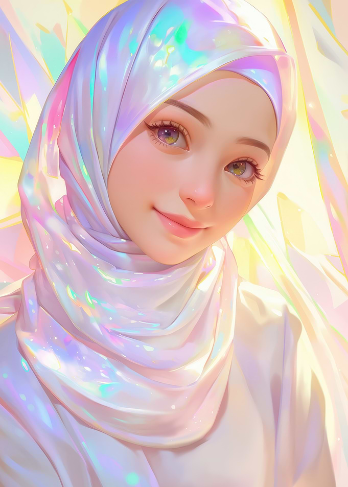Anime Hijab Girl