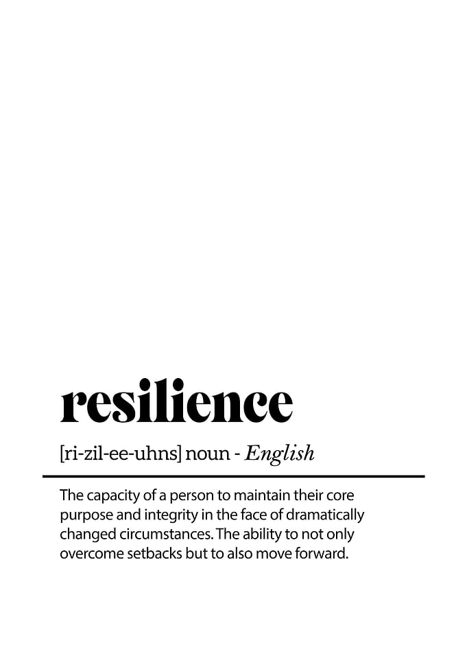 Resilience Rise Above Challenges,modern workspace wall art definitions