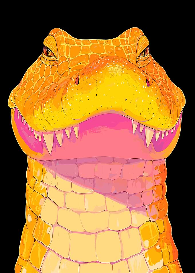 Smiling Alligator