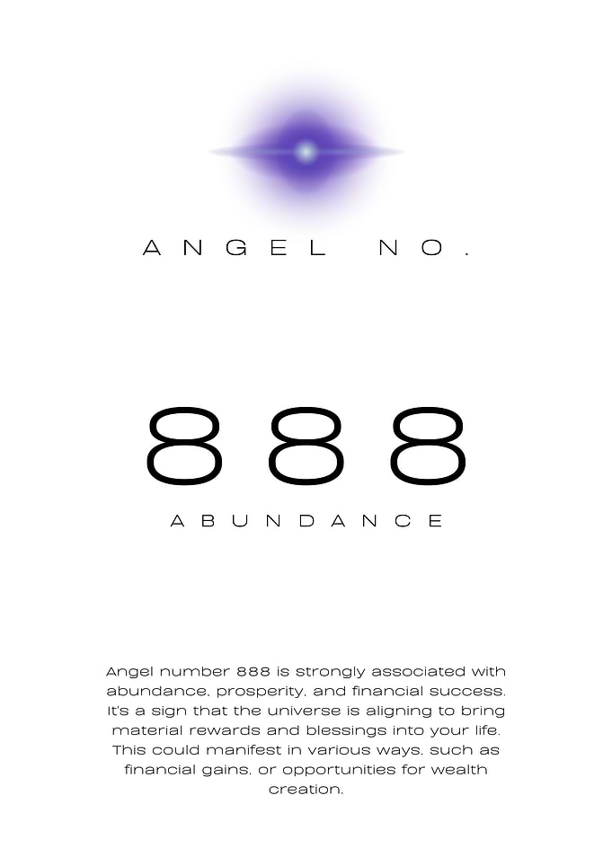Angel Number 888