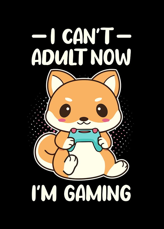 Gaming Shiba Inu