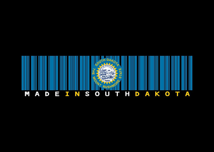 South Dakota Barcode Design