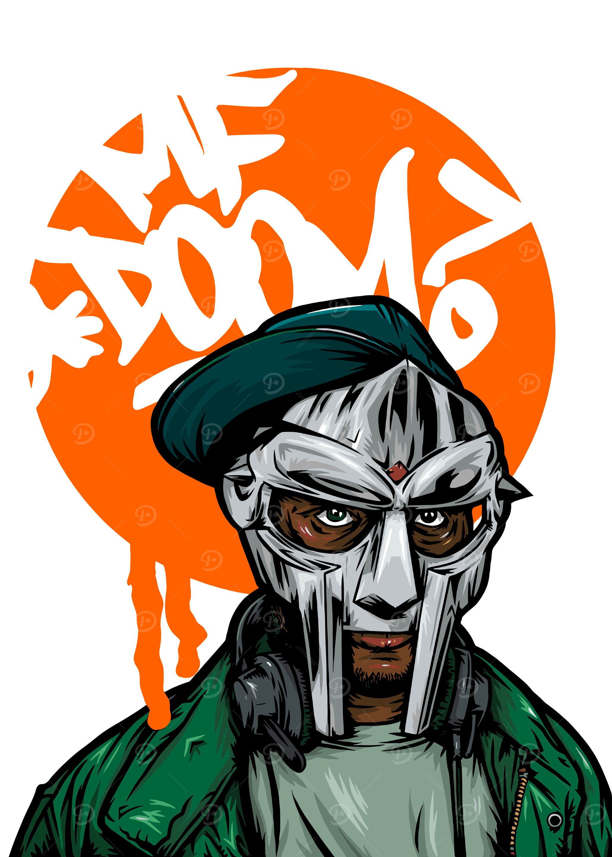 MF DOOM Illustration