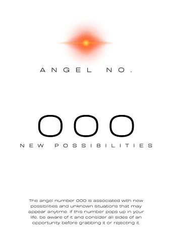 Angel Number 000