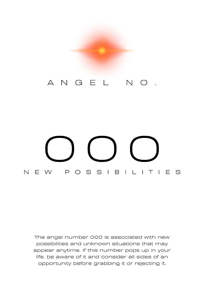 Angel Number 000