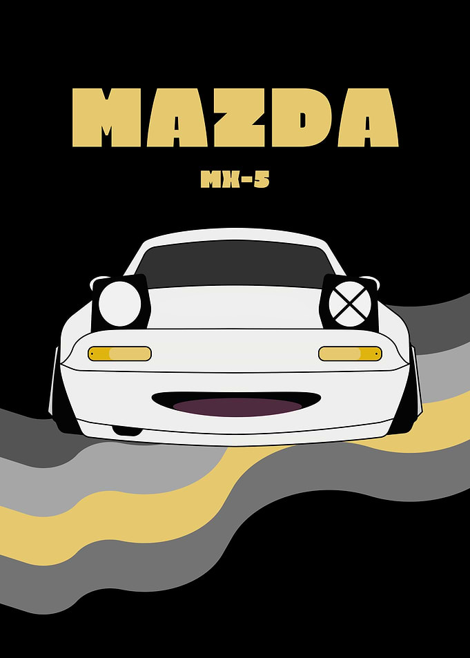 Mazda MX-5 Poster