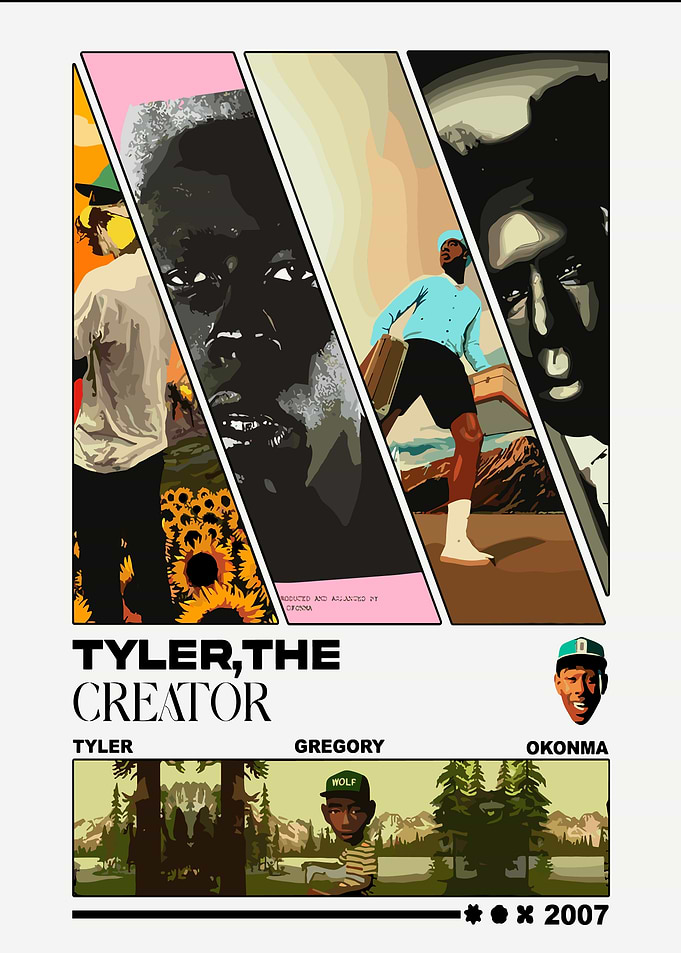 Tyler, The Creator Album Cover Collection