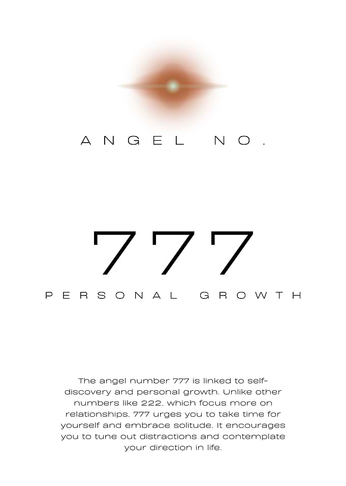 Angel Number 777