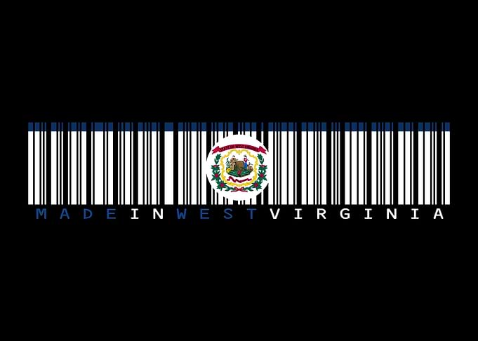 West Virginia Barcode