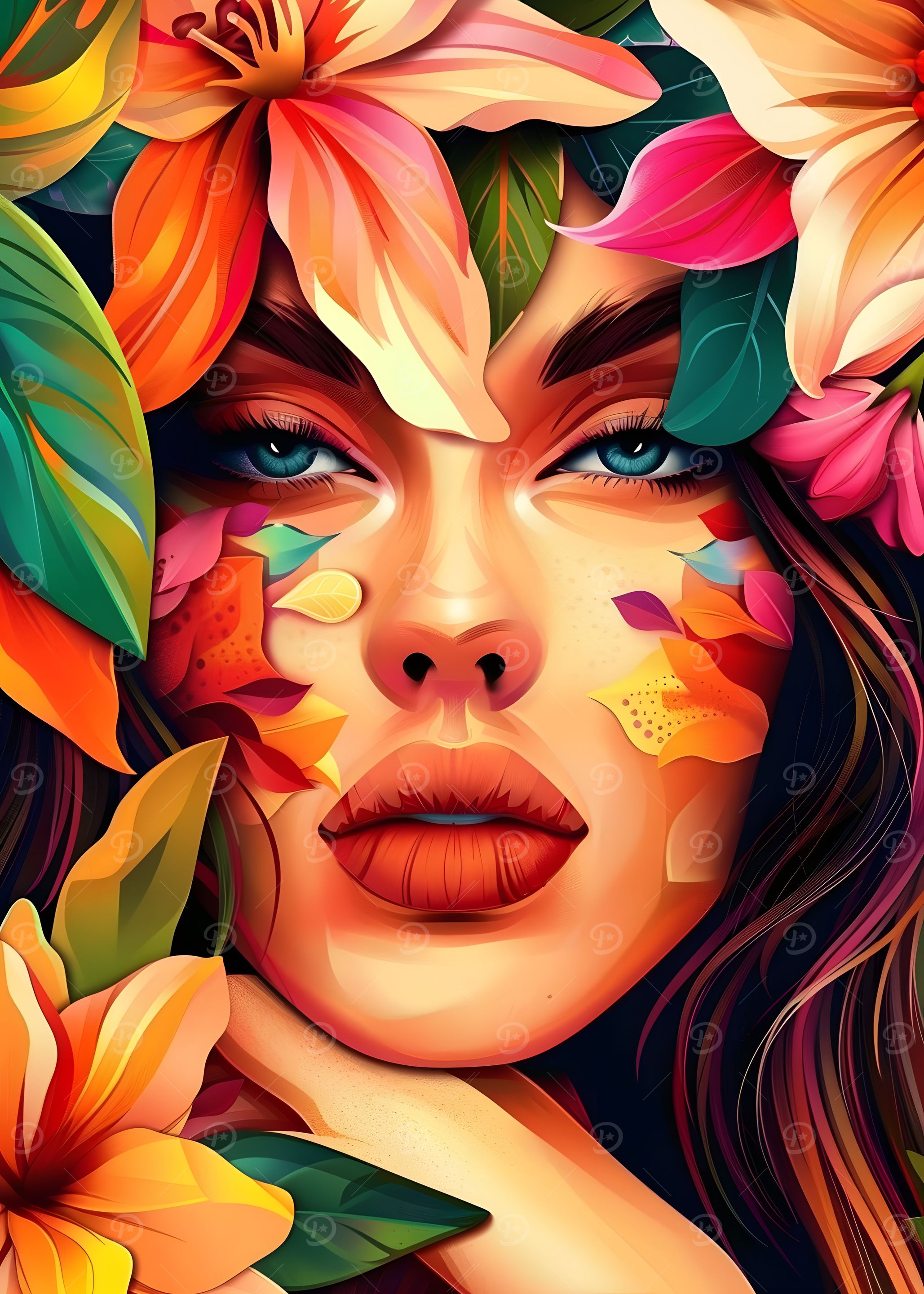 Floral Portrait