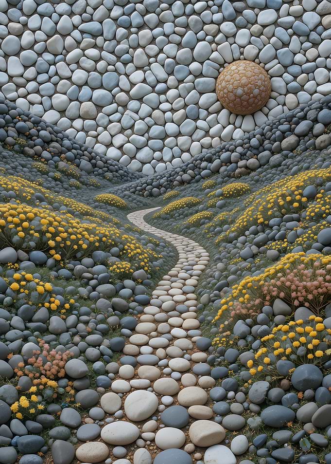 Stone Path Landscape