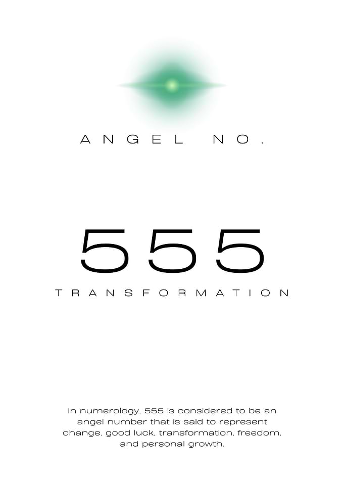 Angel Number 555