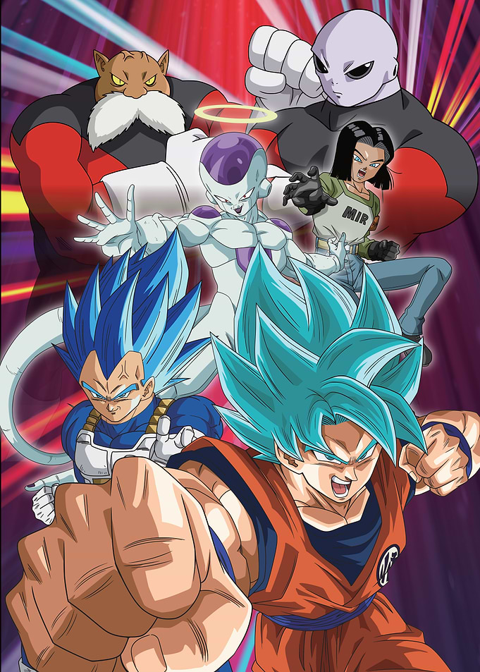 Goku and Friends in Action