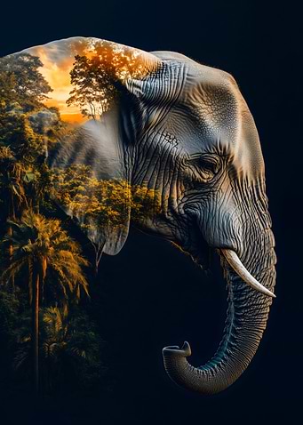 Elephant Portrait