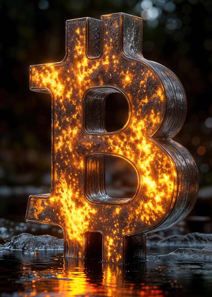 Bitcoin Logo 3d Model