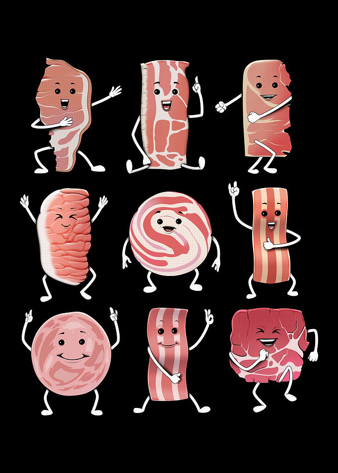 Funny Bacon