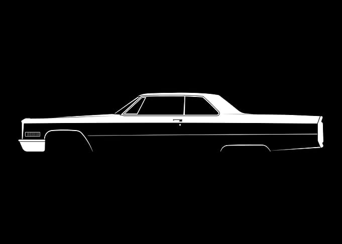 Coupe DeVille (1966) Silhouette