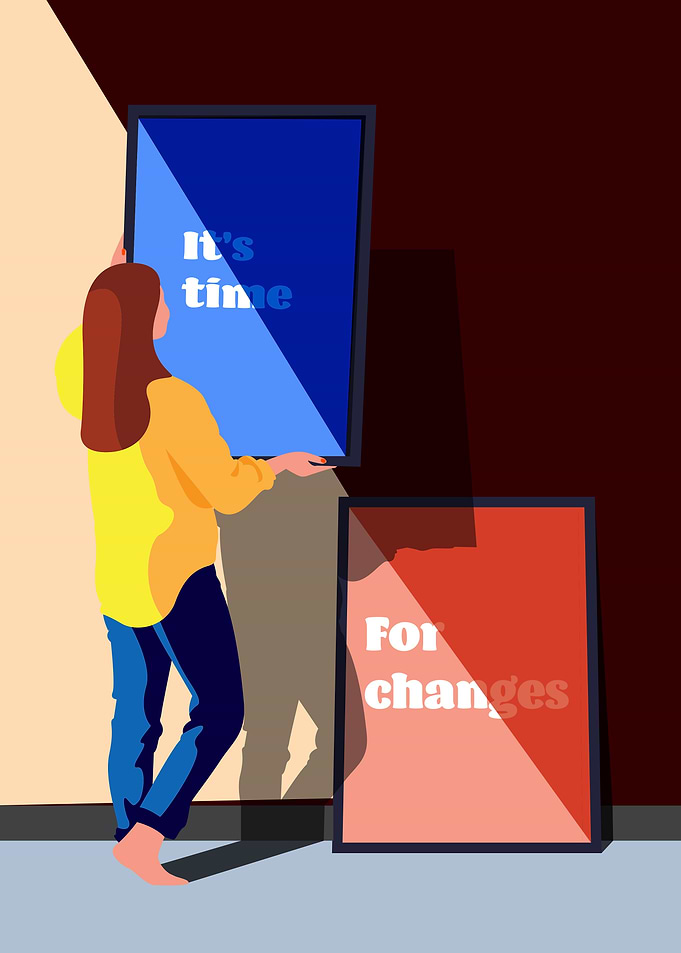 It's Time For Changes Poster