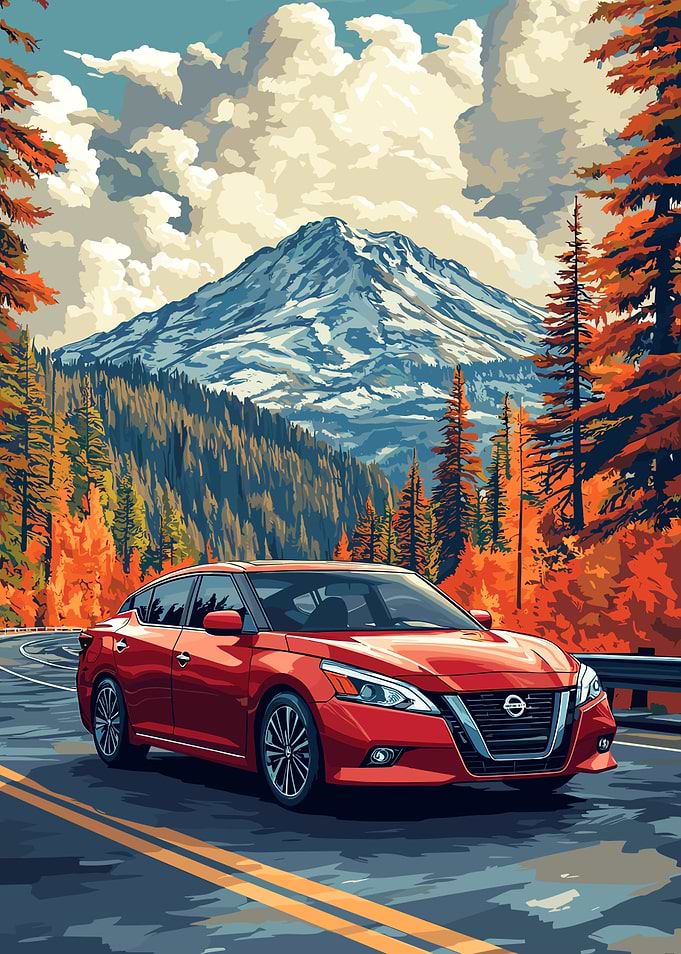 Nissan Altima Mountain Drive