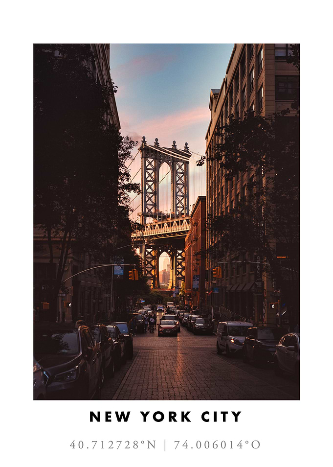 Manhattan Bridge Sunset