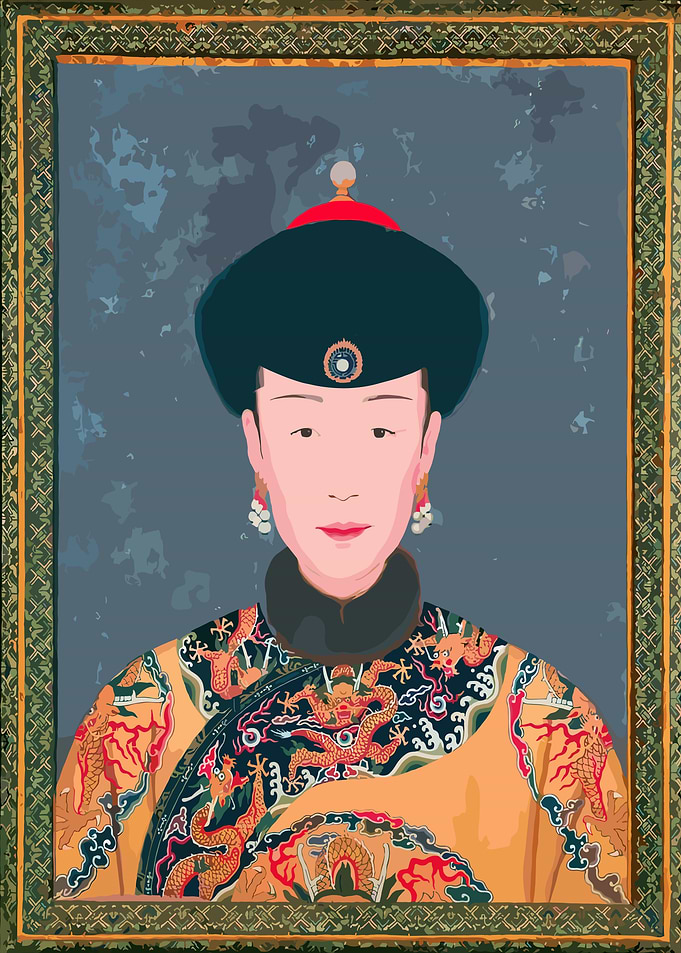 Noble Chinese Imperial Portrait
