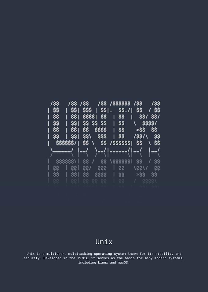 Unix Code Art