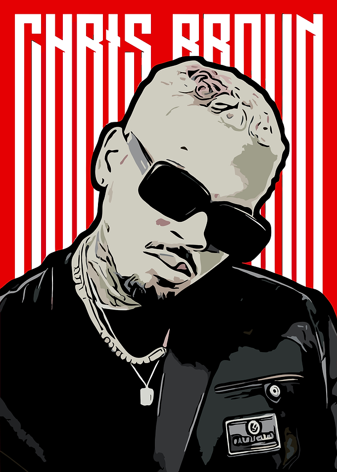 Chris Brown Portrait