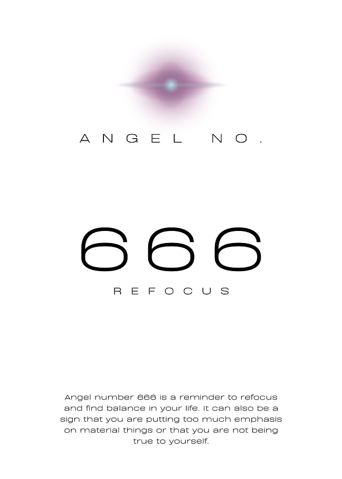 Angel Number 666