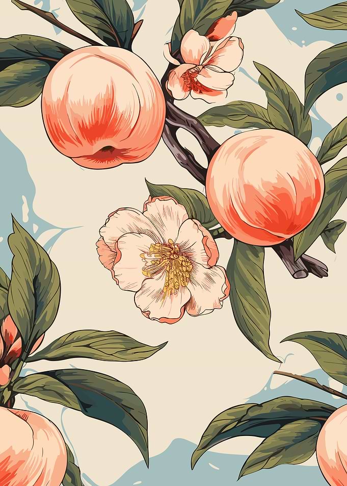 Peach Blossom Pattern
