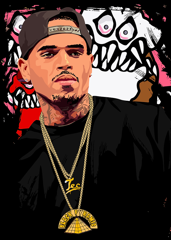 Chris Brown Digital Art