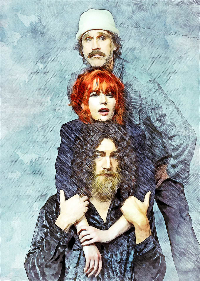 Band Portrait Sketch