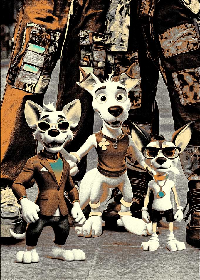 Animated Dog Characters