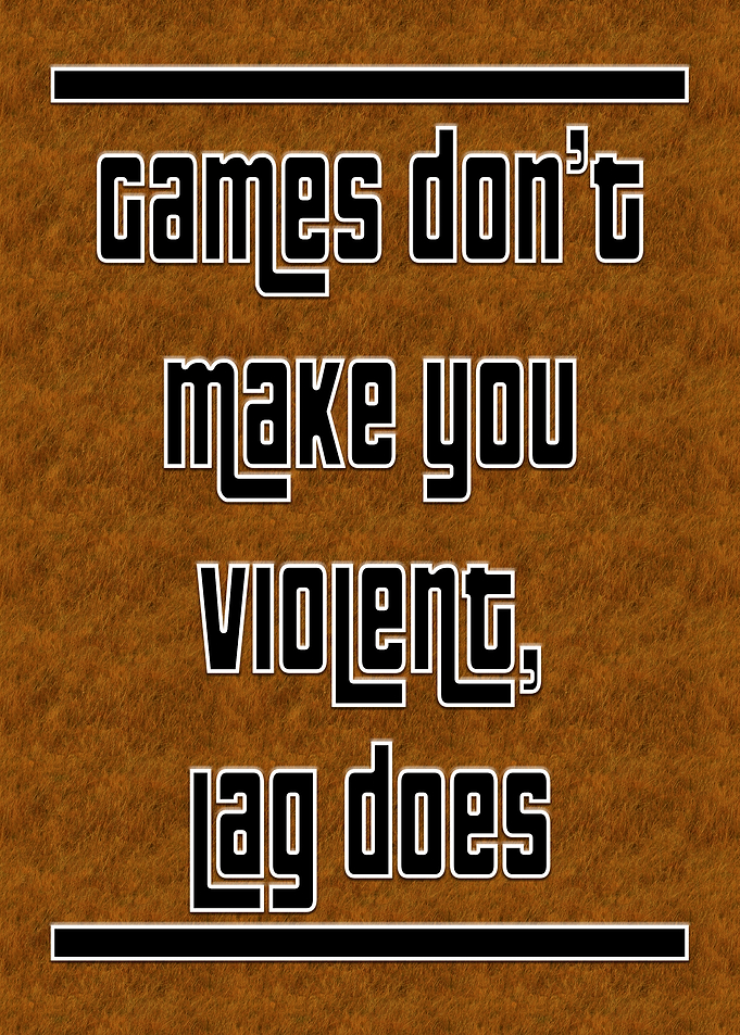 Games Don't Make You Violent