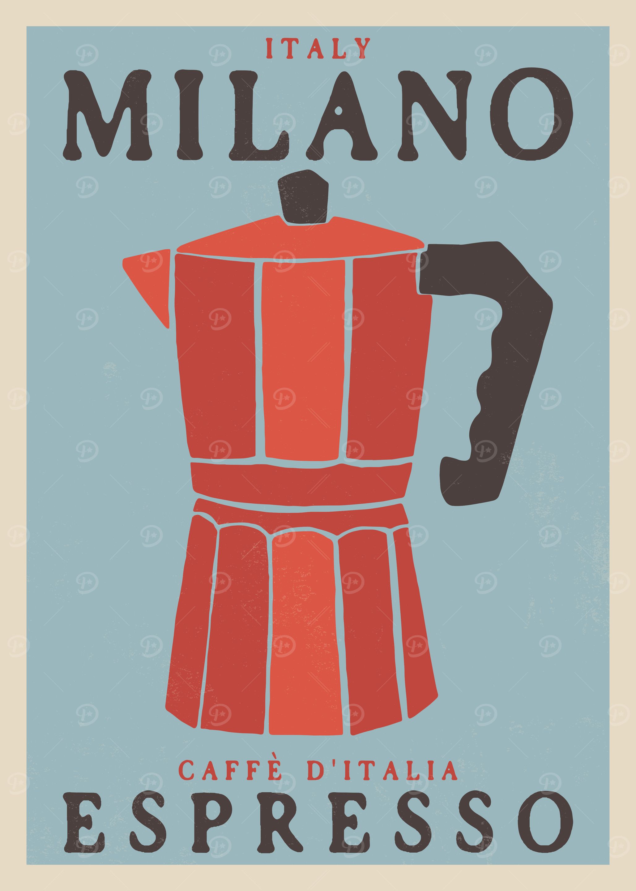 Milano Espresso Poster