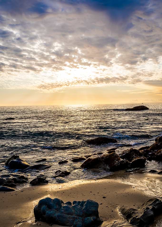 Sunset Beach Rocks