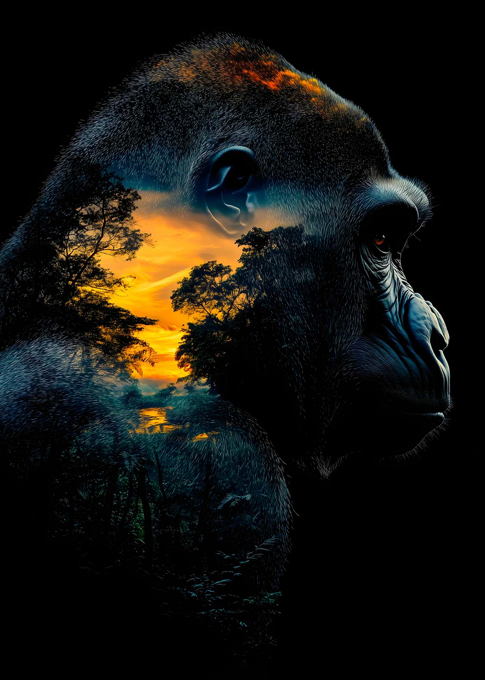 Gorilla Portrait