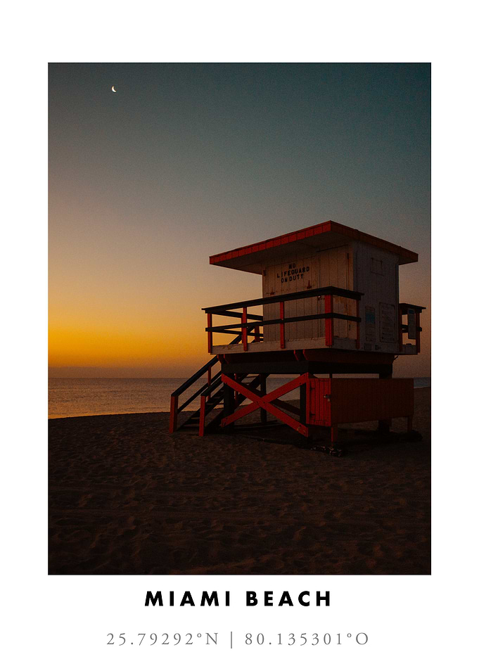 Miami Beach Lifeguard Stand