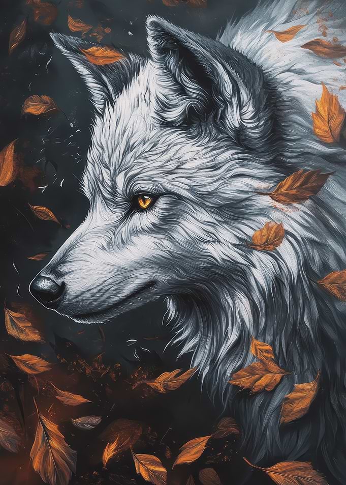 Wolf of the Golden Leaves
