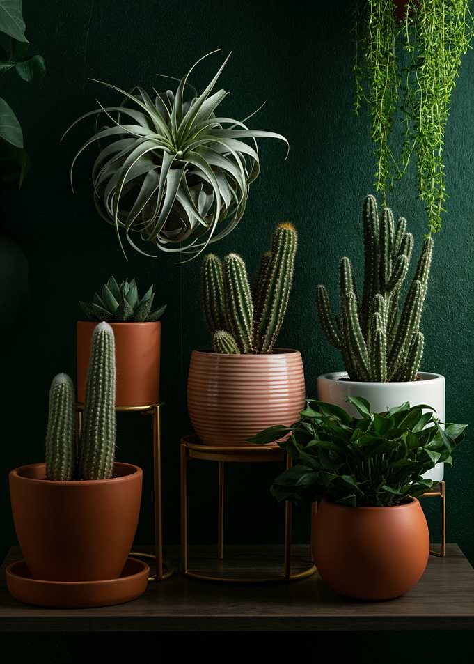 Succulents and Cacti Arrangement