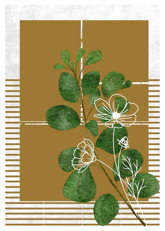 Floral Watercolor Art Print