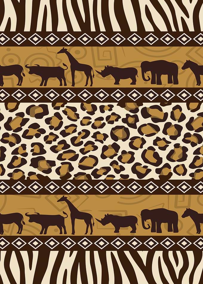 African Animal Print Pattern