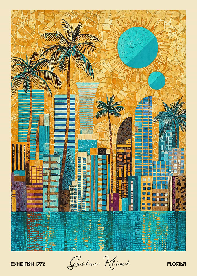 Florida Miami Gustav Klimt